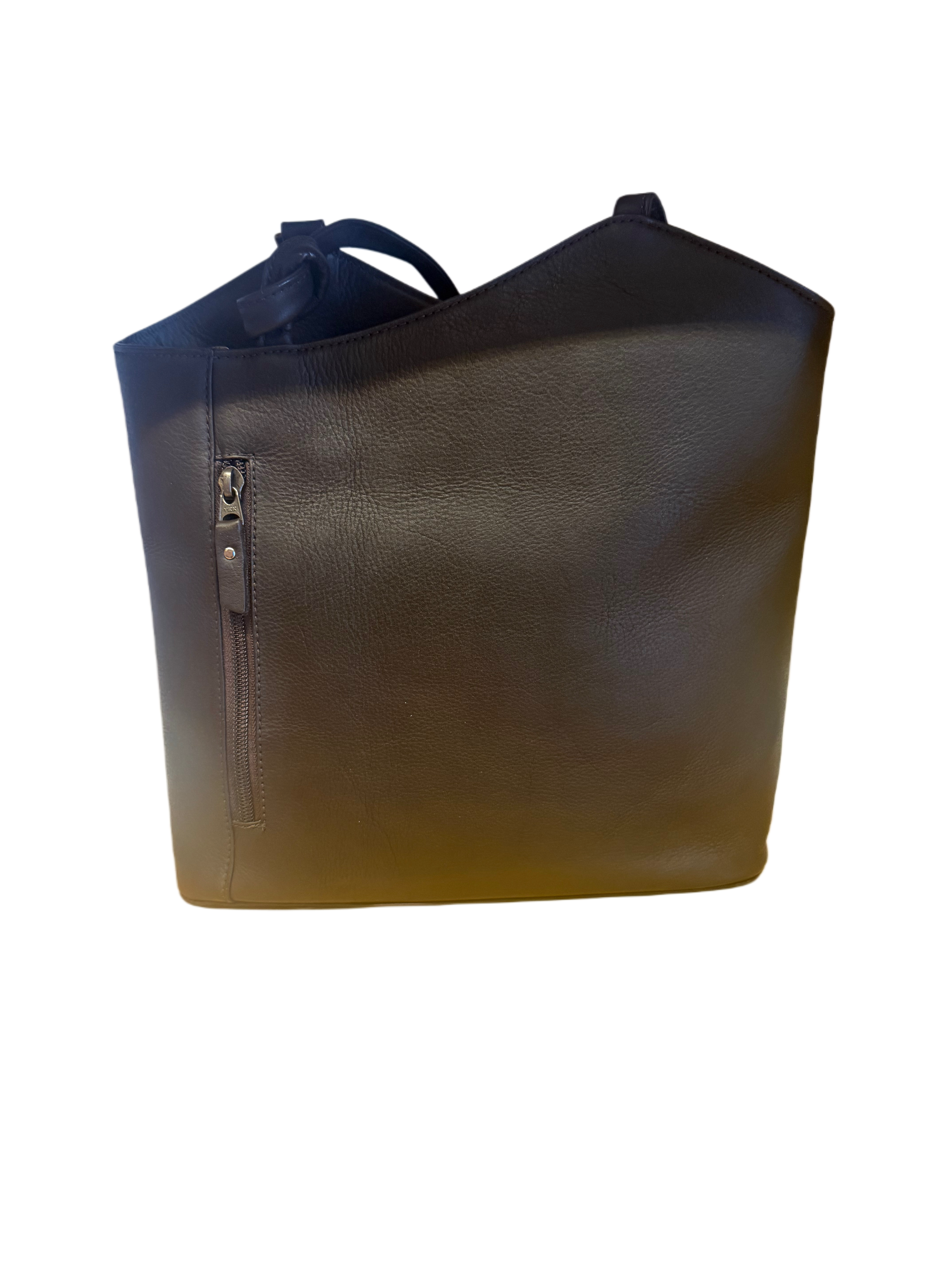 LJ6016 Noor Leather Convertible Bag