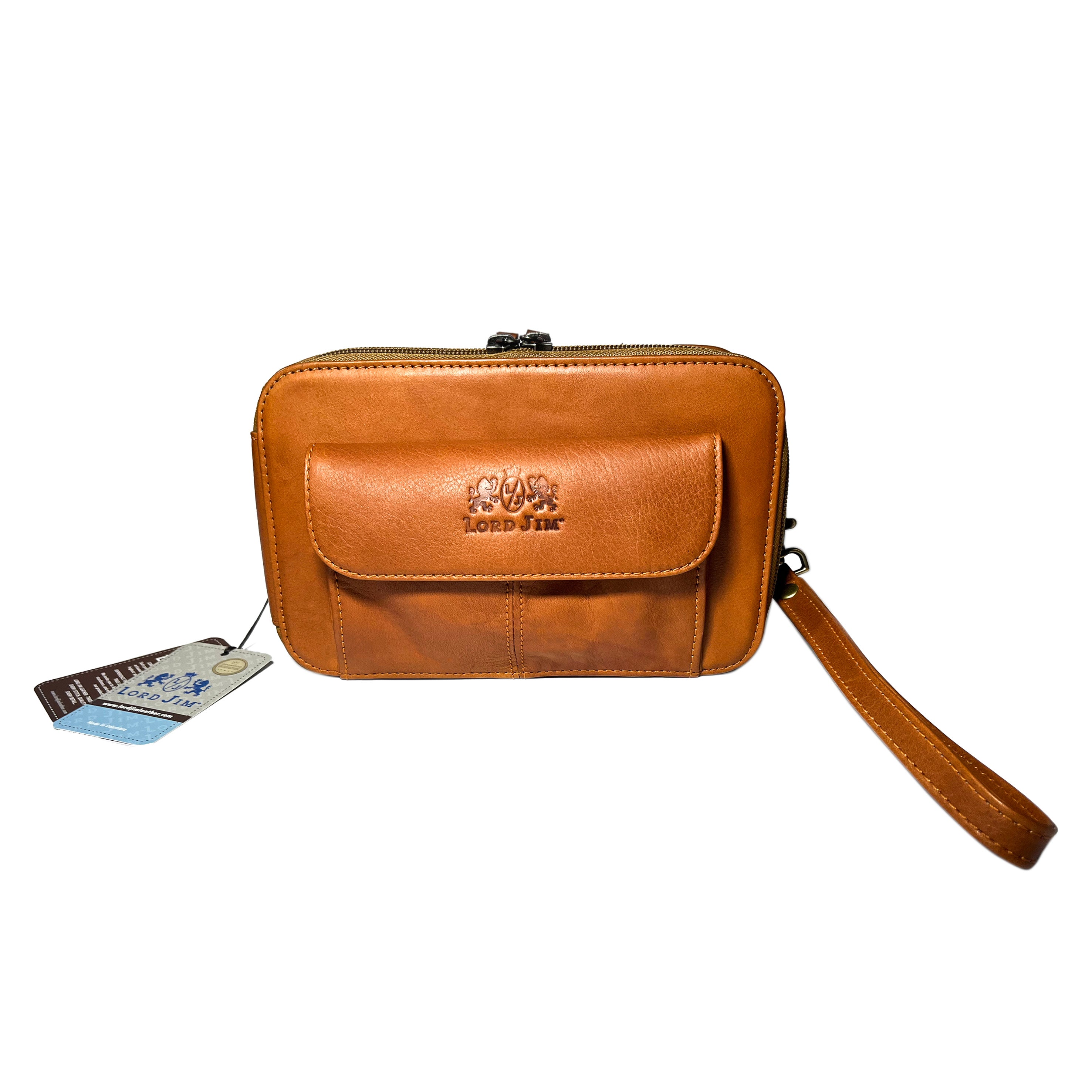 LJ3102 Lord Jim Leather Organizer Wristlet & Crossbody Bag