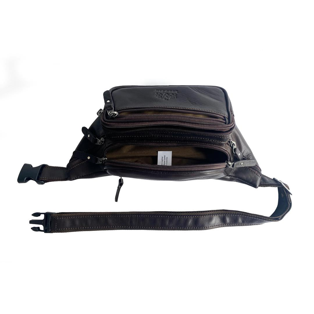 LJ1004 Nonuya Leather Waist Bags