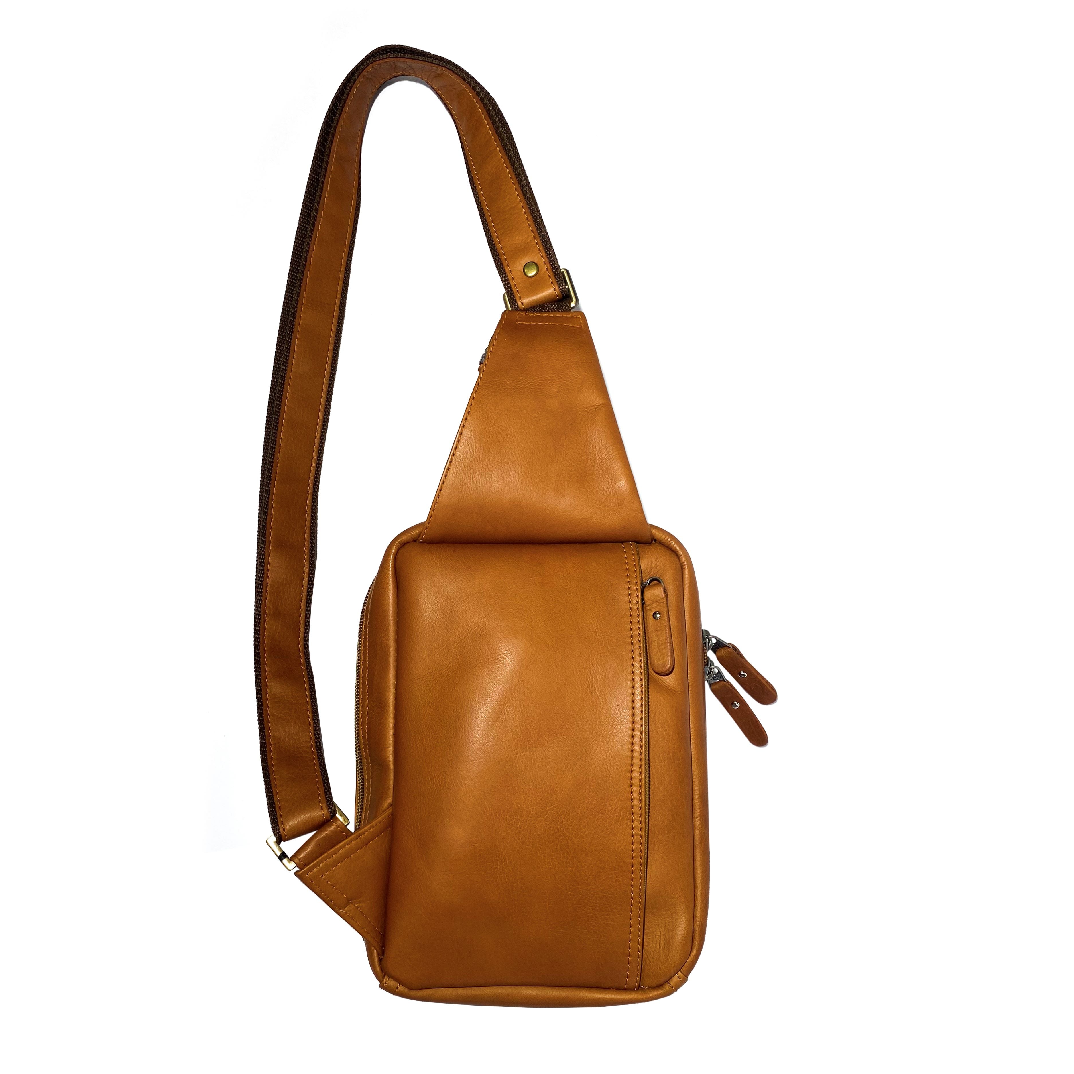 LJ1029 1022 The Sentinel Sling - Full-Grain Cowhide