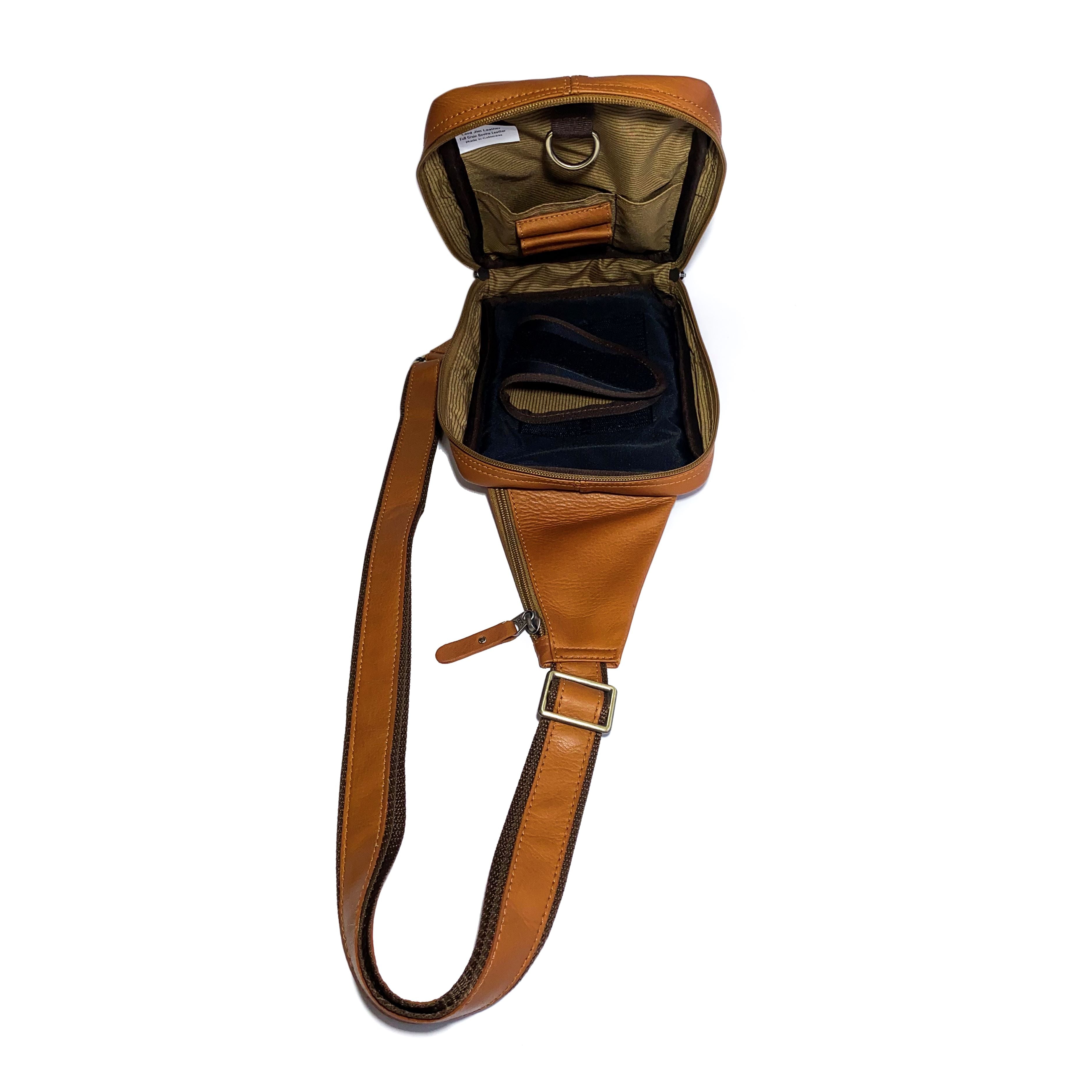 LJ1029 1022 The Sentinel Sling - Full-Grain Cowhide