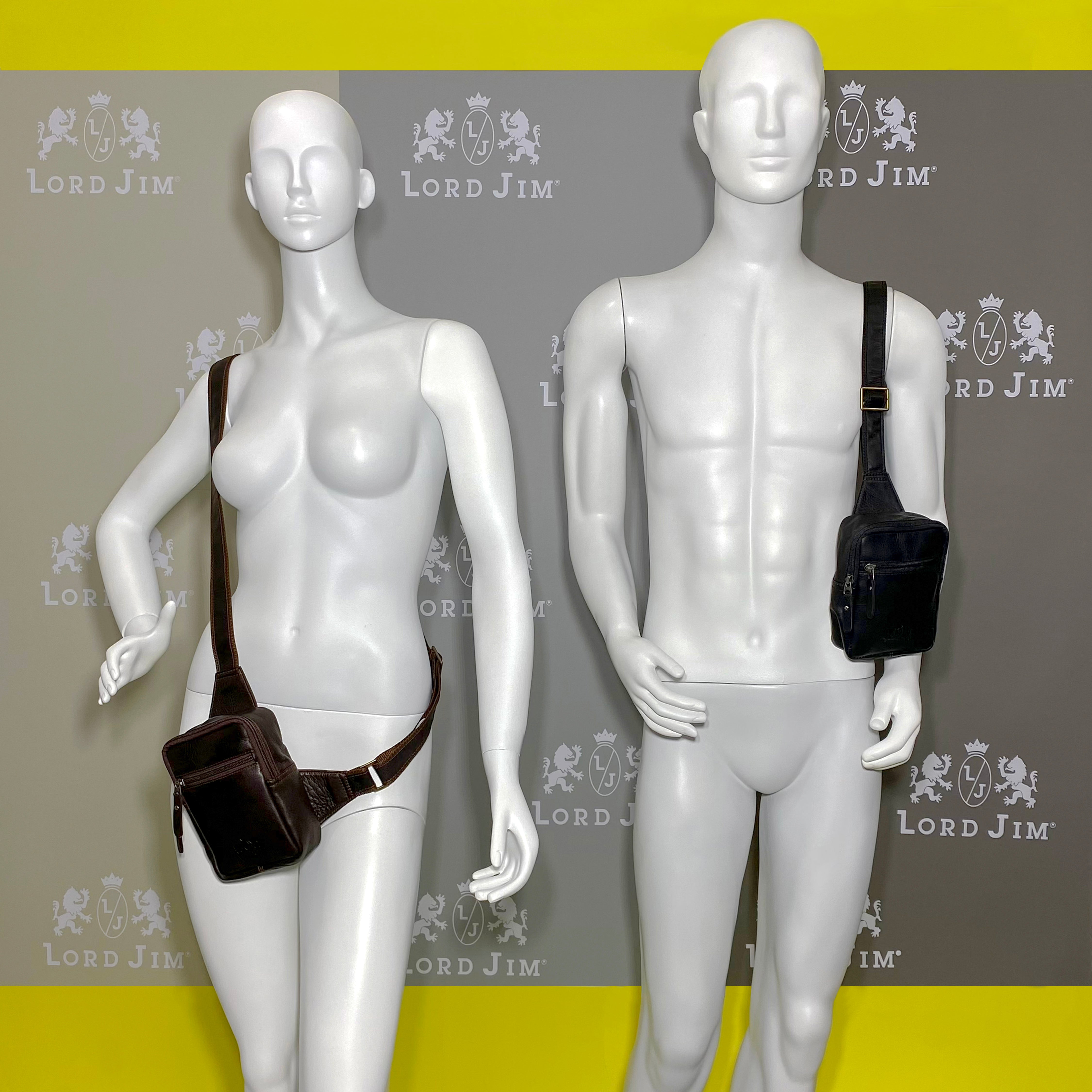 LJ8011-LJ1039 The Heritage Leather Crossbody Sling
