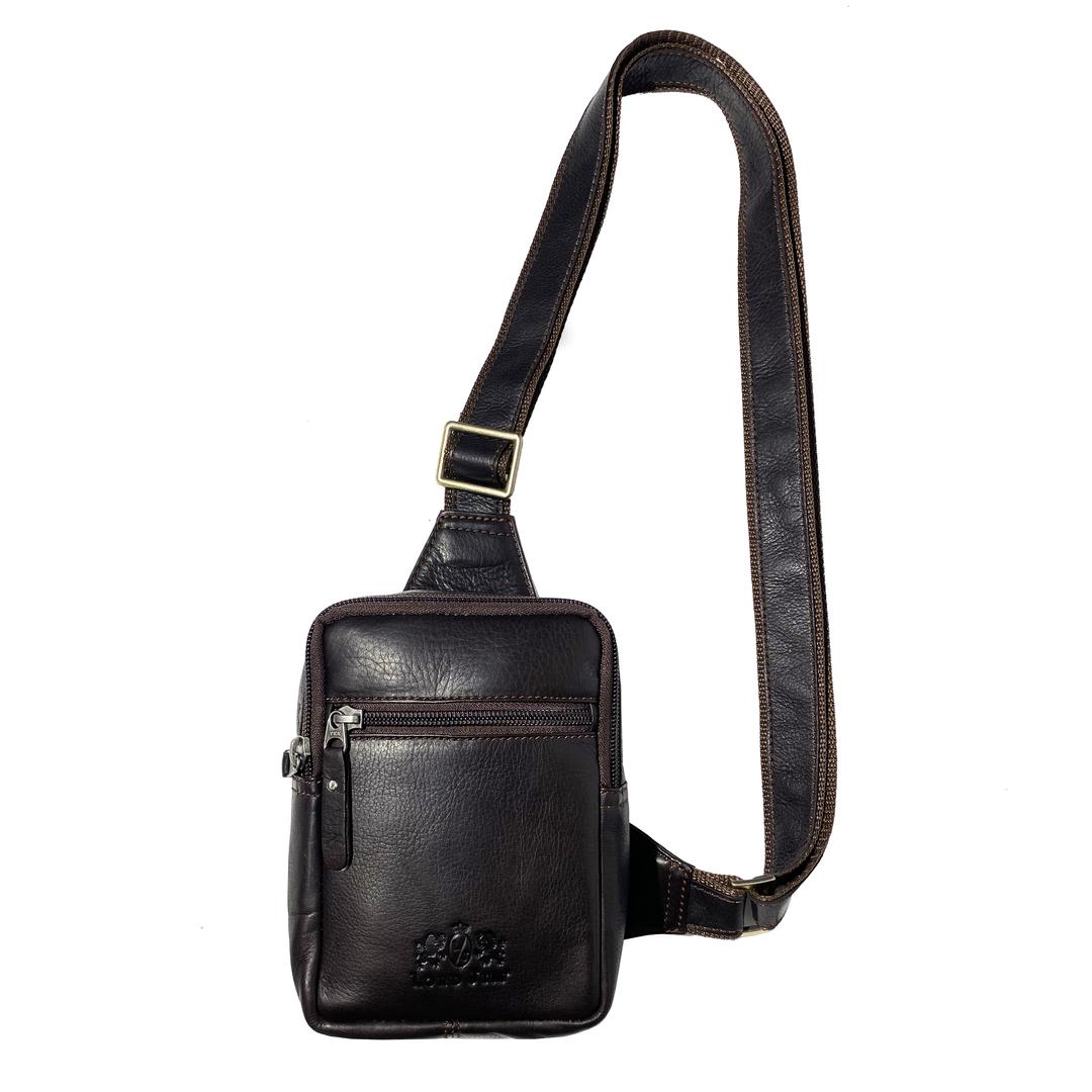 LJ8011-LJ1039 The Heritage Leather Crossbody Sling