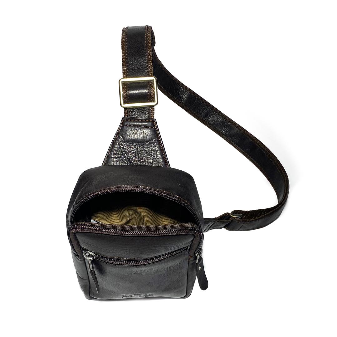 LJ8011-LJ1039 The Heritage Leather Crossbody Sling
