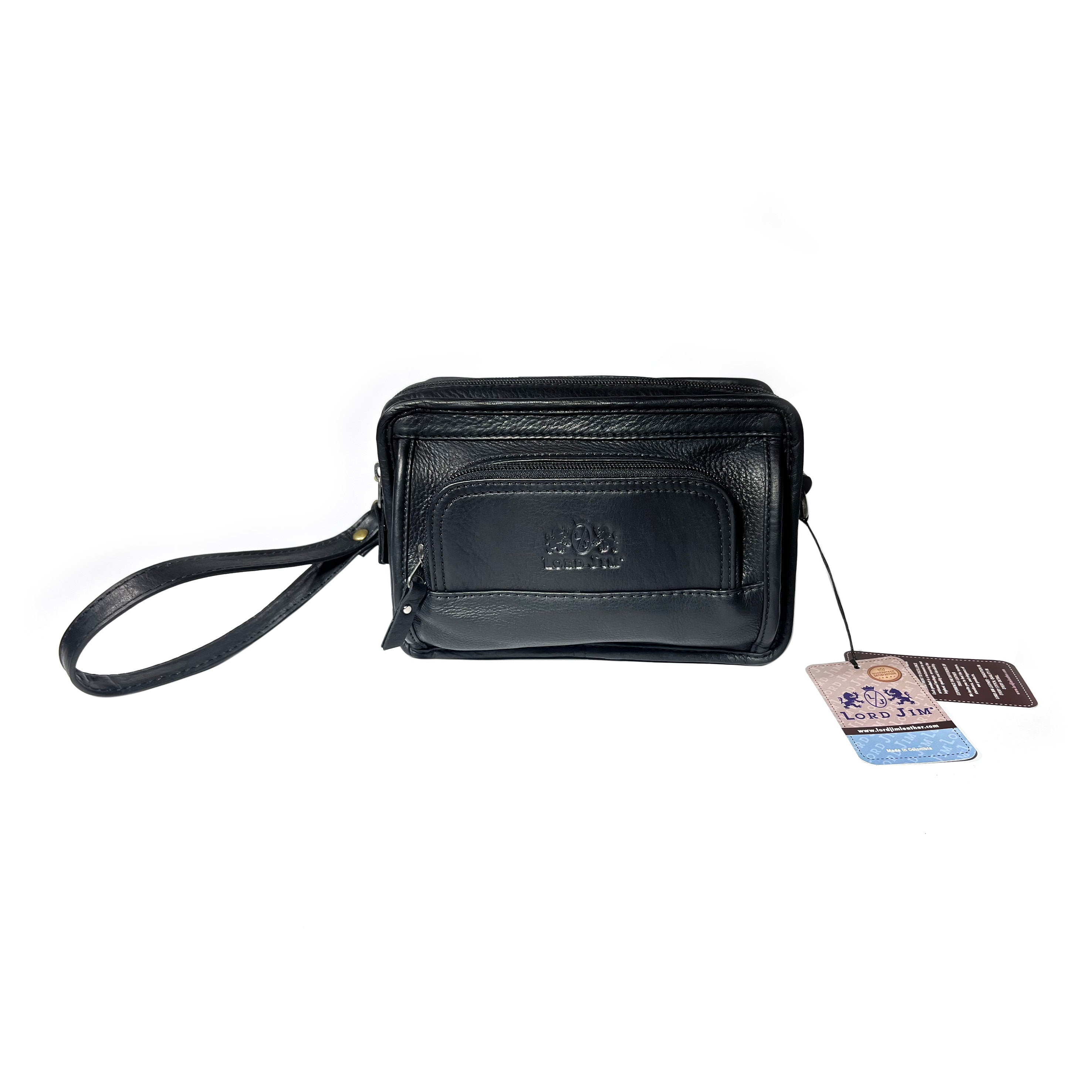 LJ3101 Lord Jim Leather Organizer Wristlet & Crossbody Bag