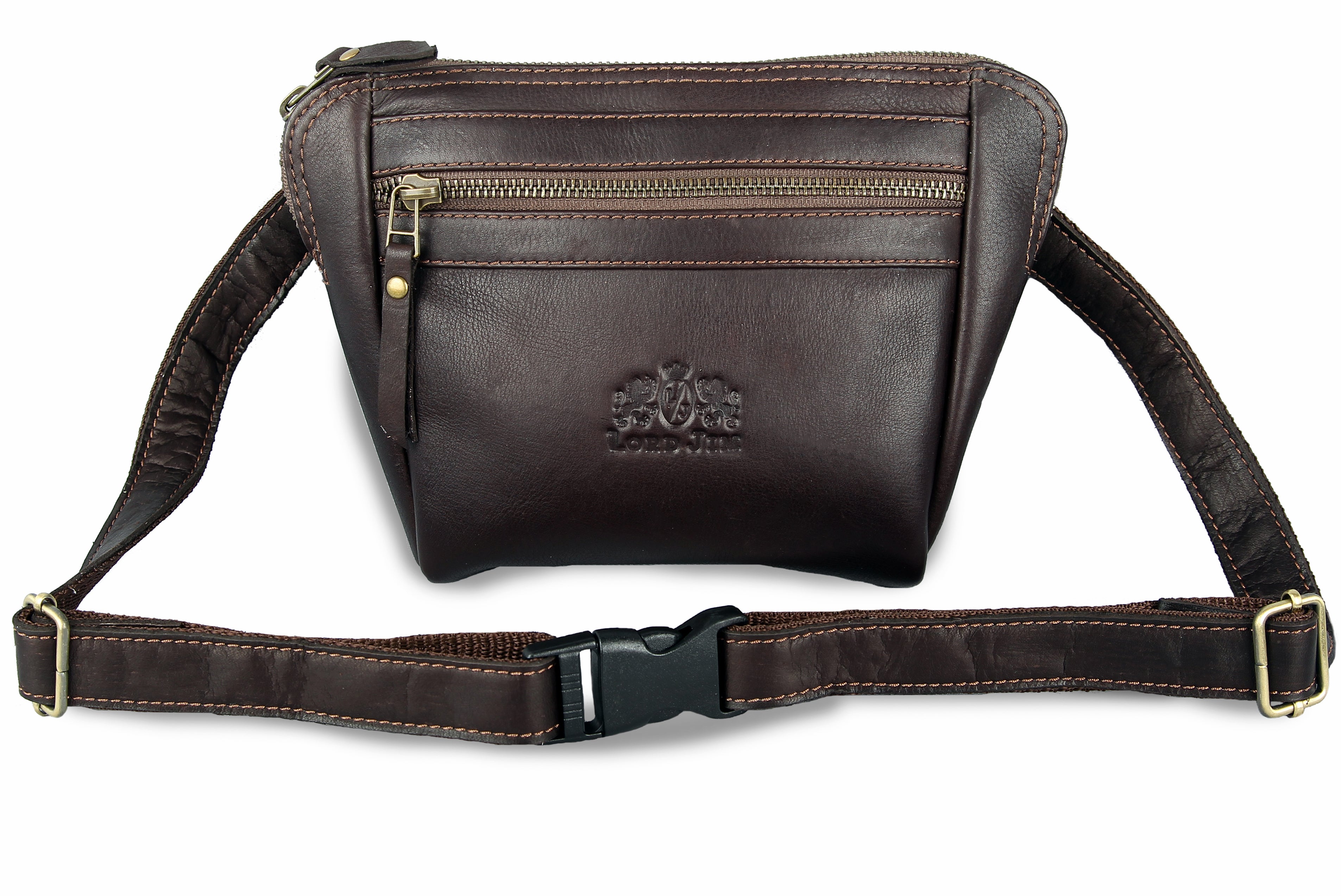 The Voyager Leather Fanny Pack