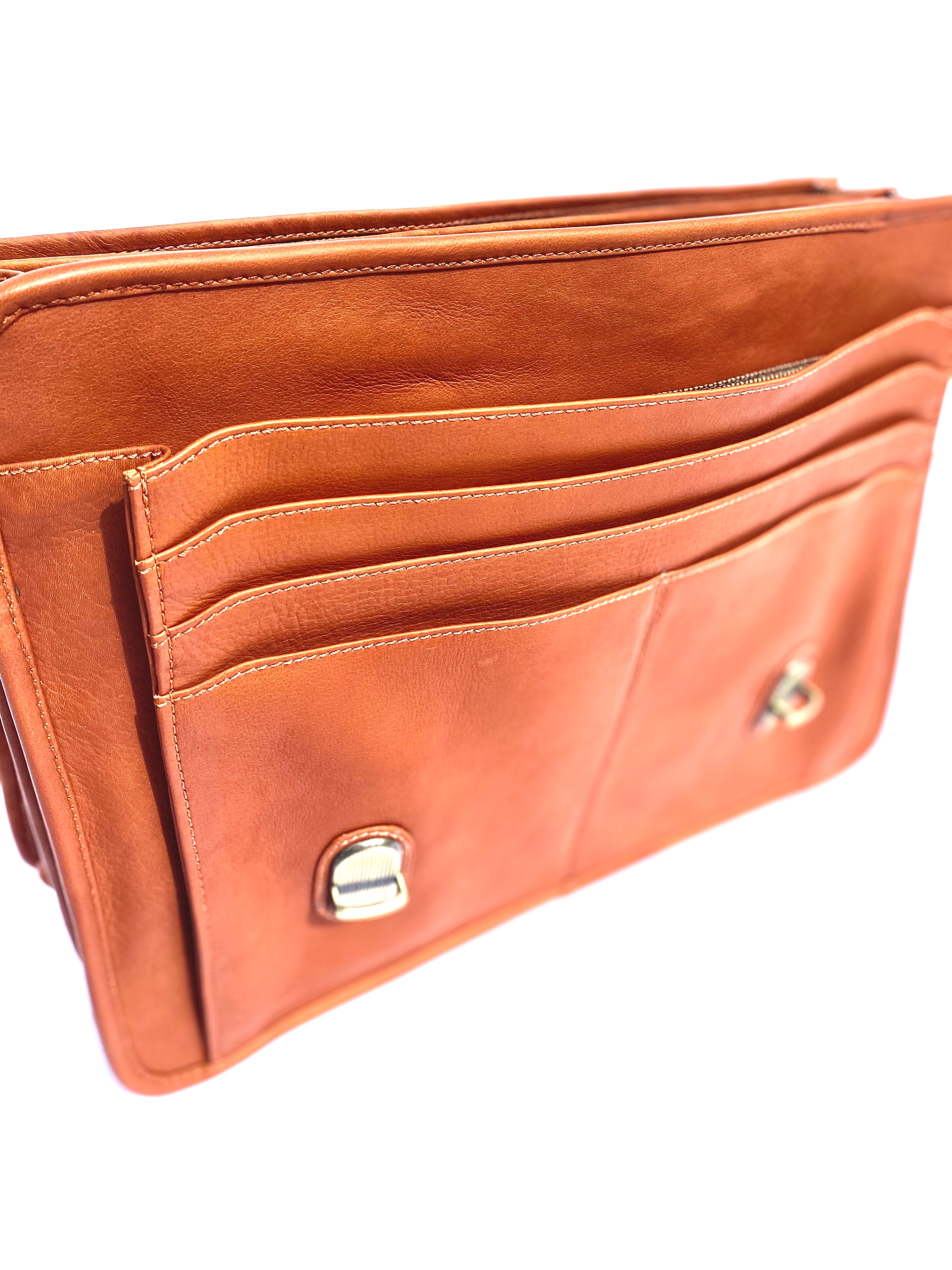 LORD JIM Leather Briefcase