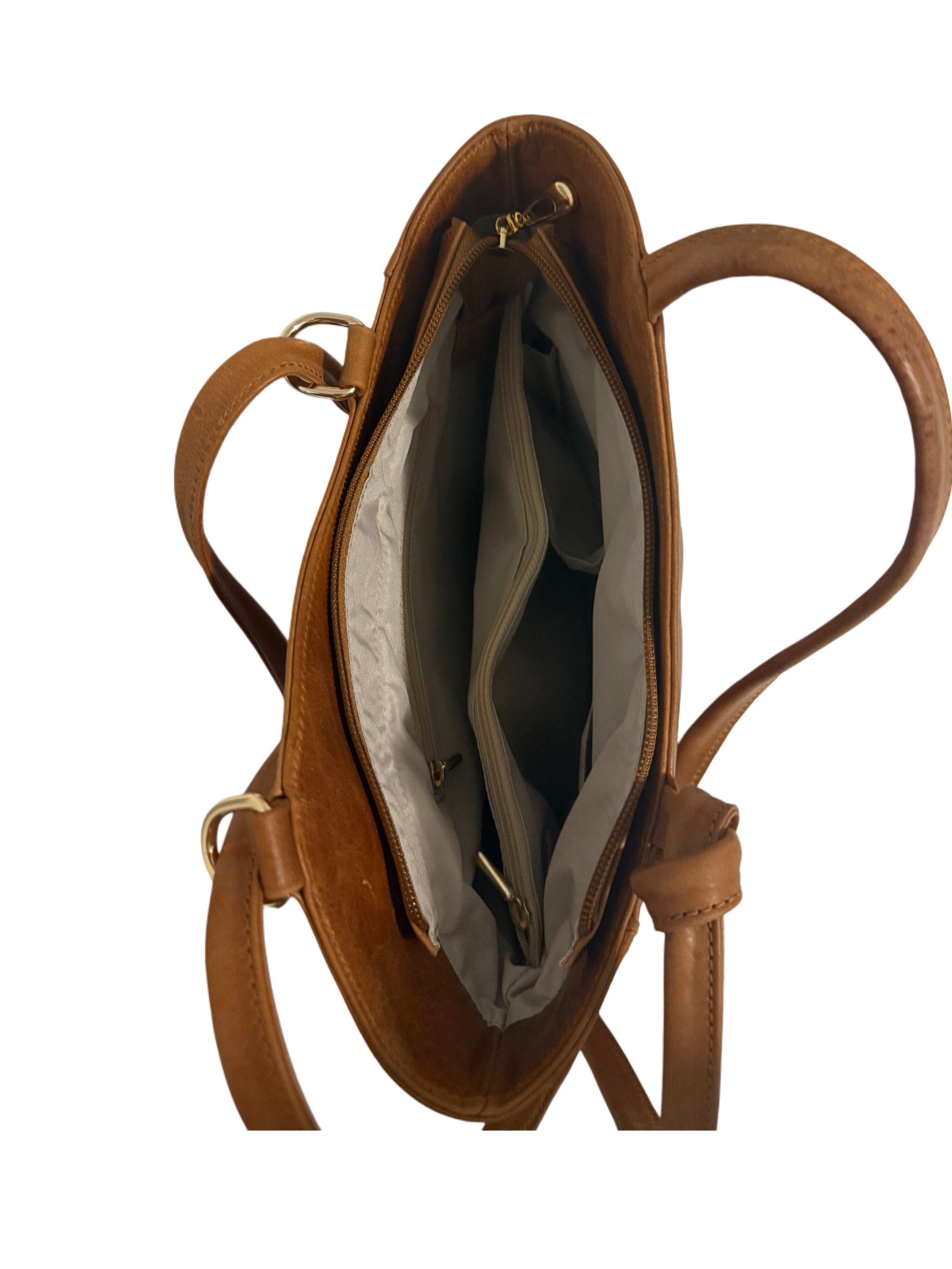 LJ6016 Noor Leather Convertible Bag