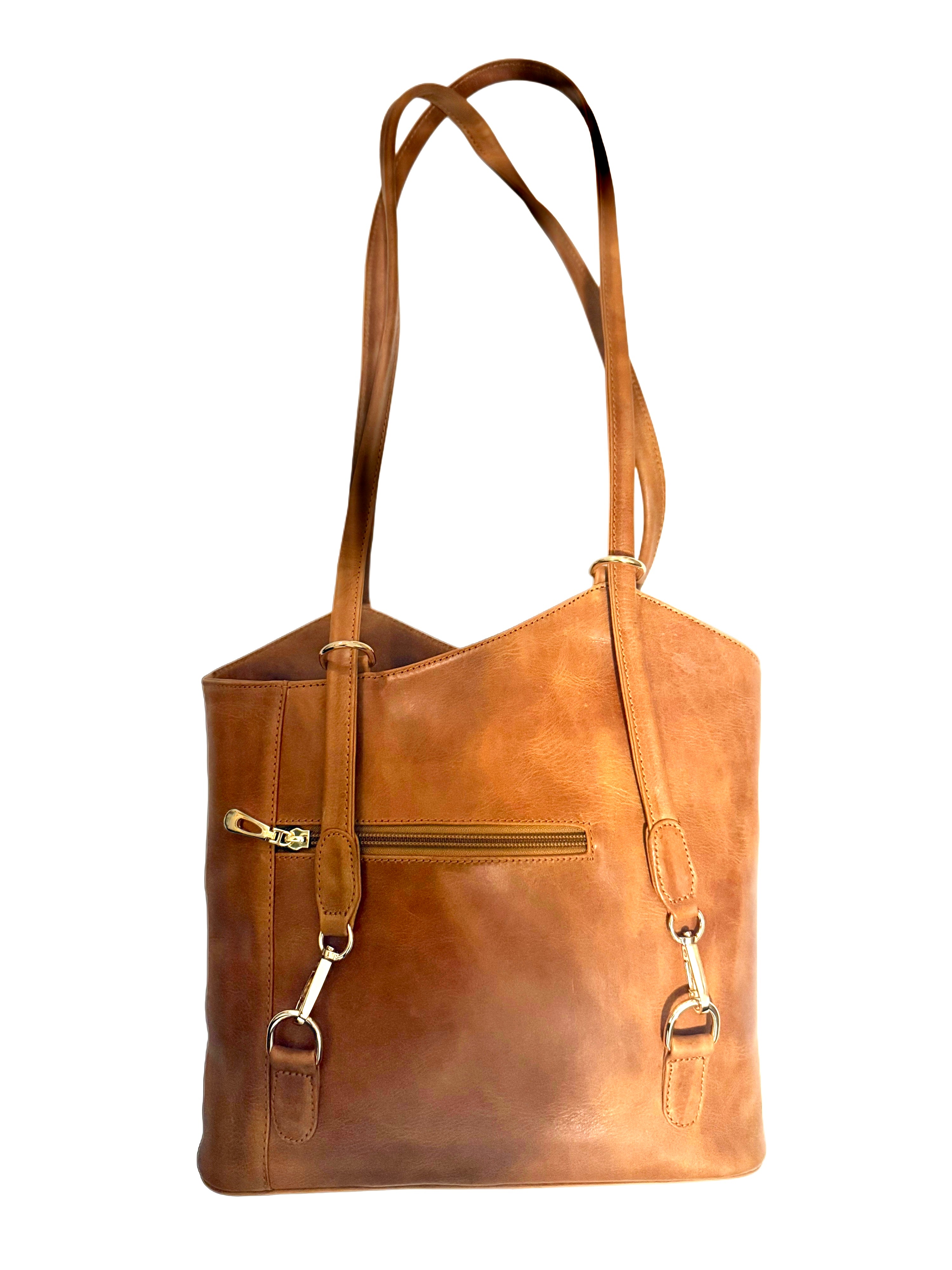 LJ6016 Noor Leather Convertible Bag