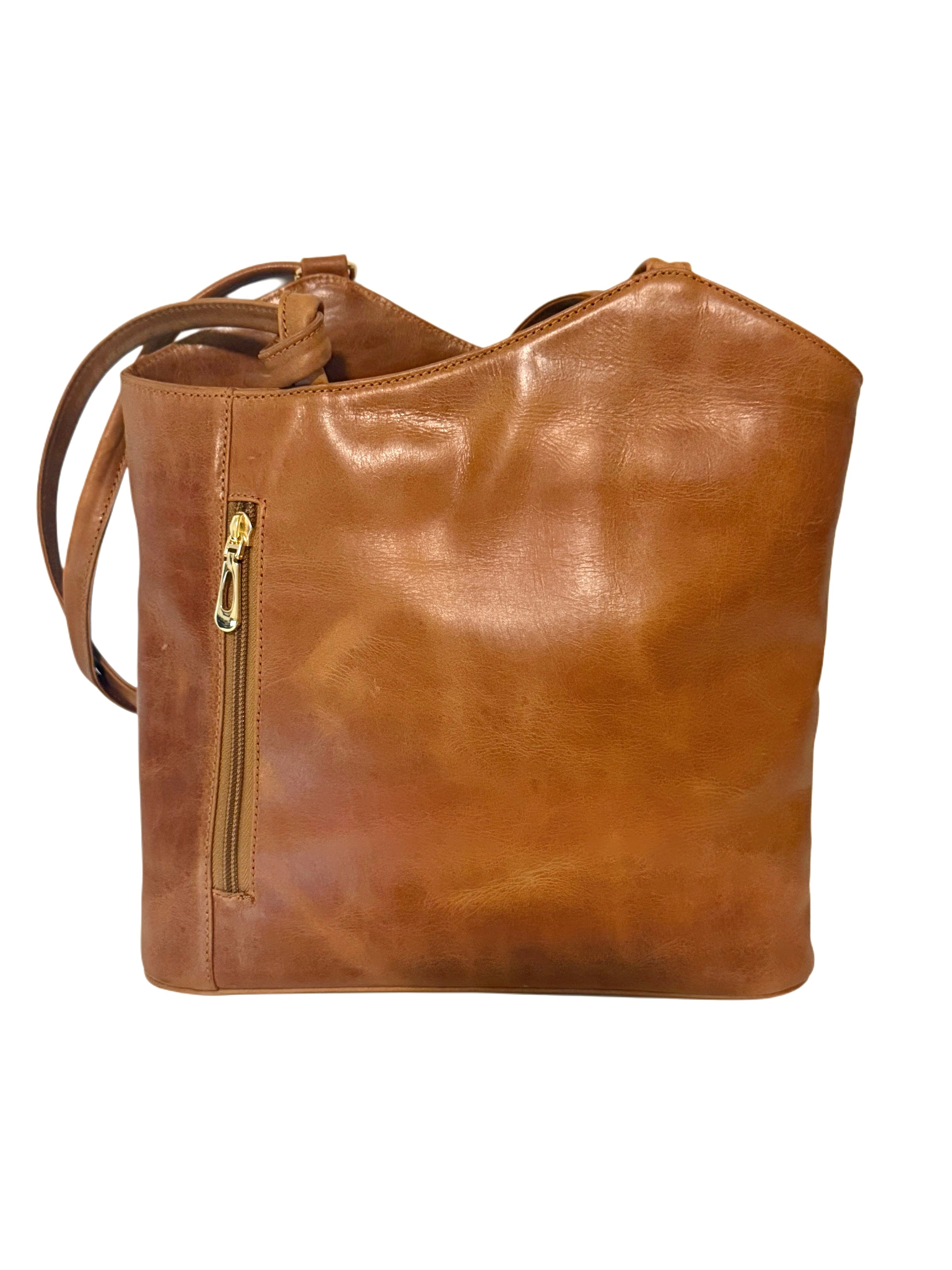 LJ6016 Noor Leather Convertible Bag
