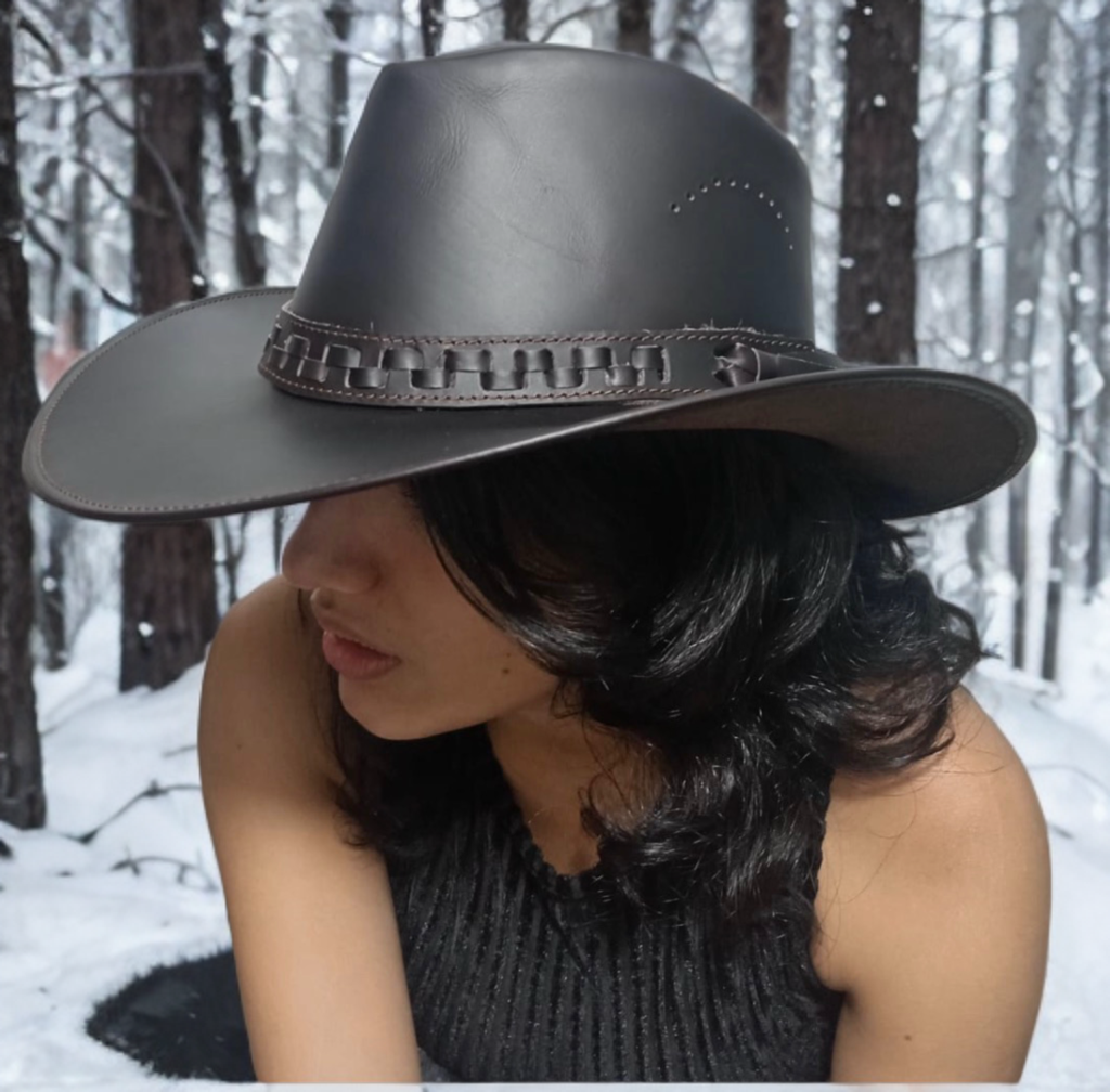 Barasana Leather Hat