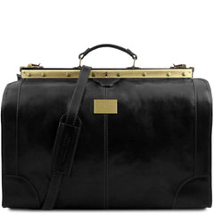 MADRID TL1022 Gladstone Leather Bag - Large size
