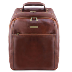 Lord Jim PHUKET TL141402 3 Compartments Leather Laptop Backpack