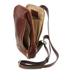 MARTIN TL141536 Leather crossover bag