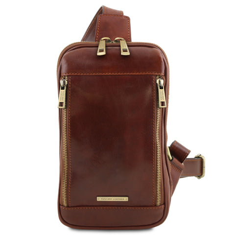 MARTIN TL141536 Leather crossover bag