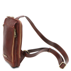 MARTIN TL141536 Leather crossover bag