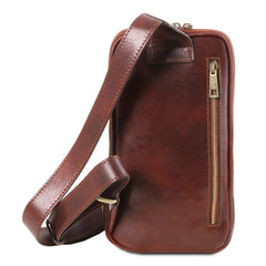 MARTIN TL141536 Leather crossover bag