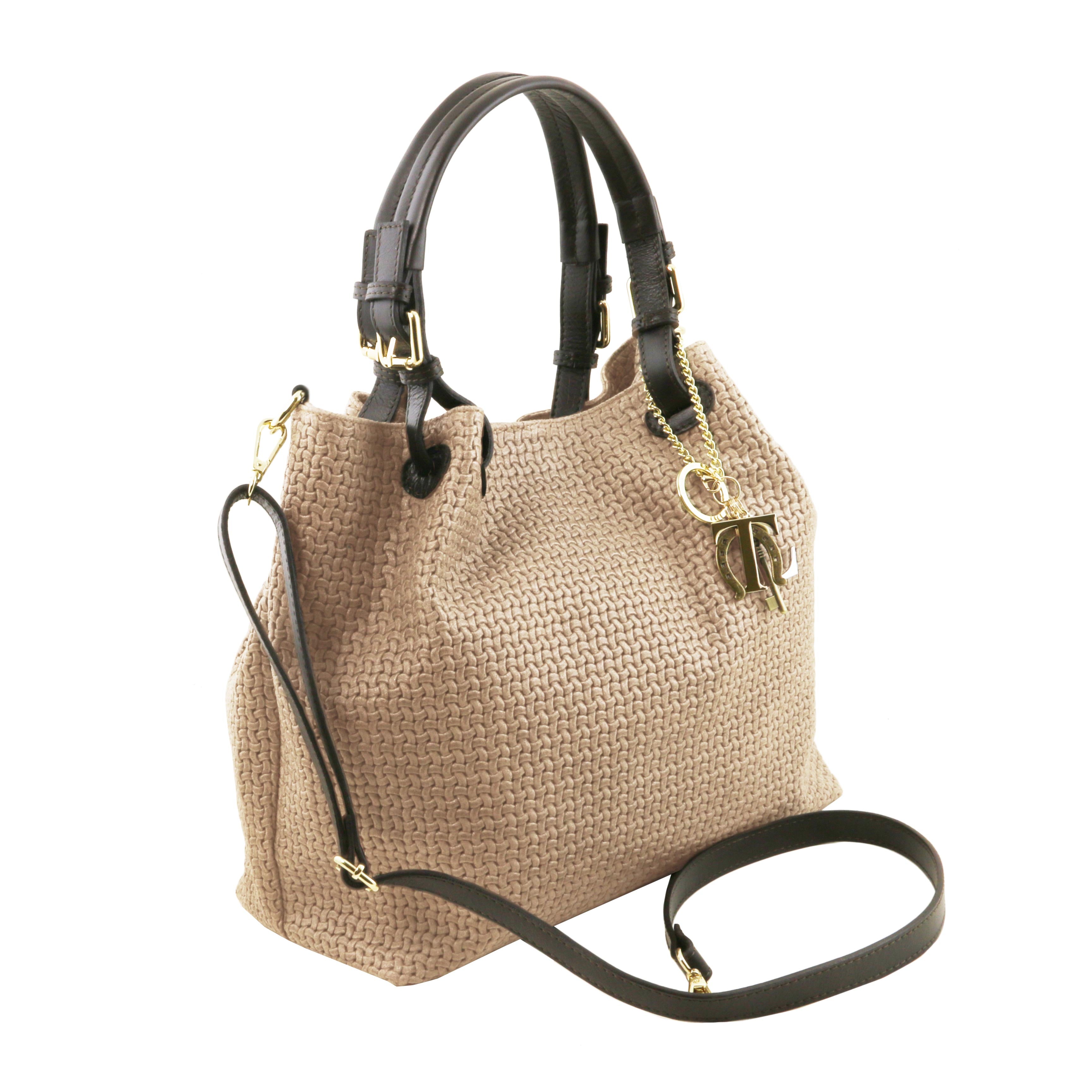 Lord Jim  KEYLUCK TL141573 Woven Printed Leather Shopping bag