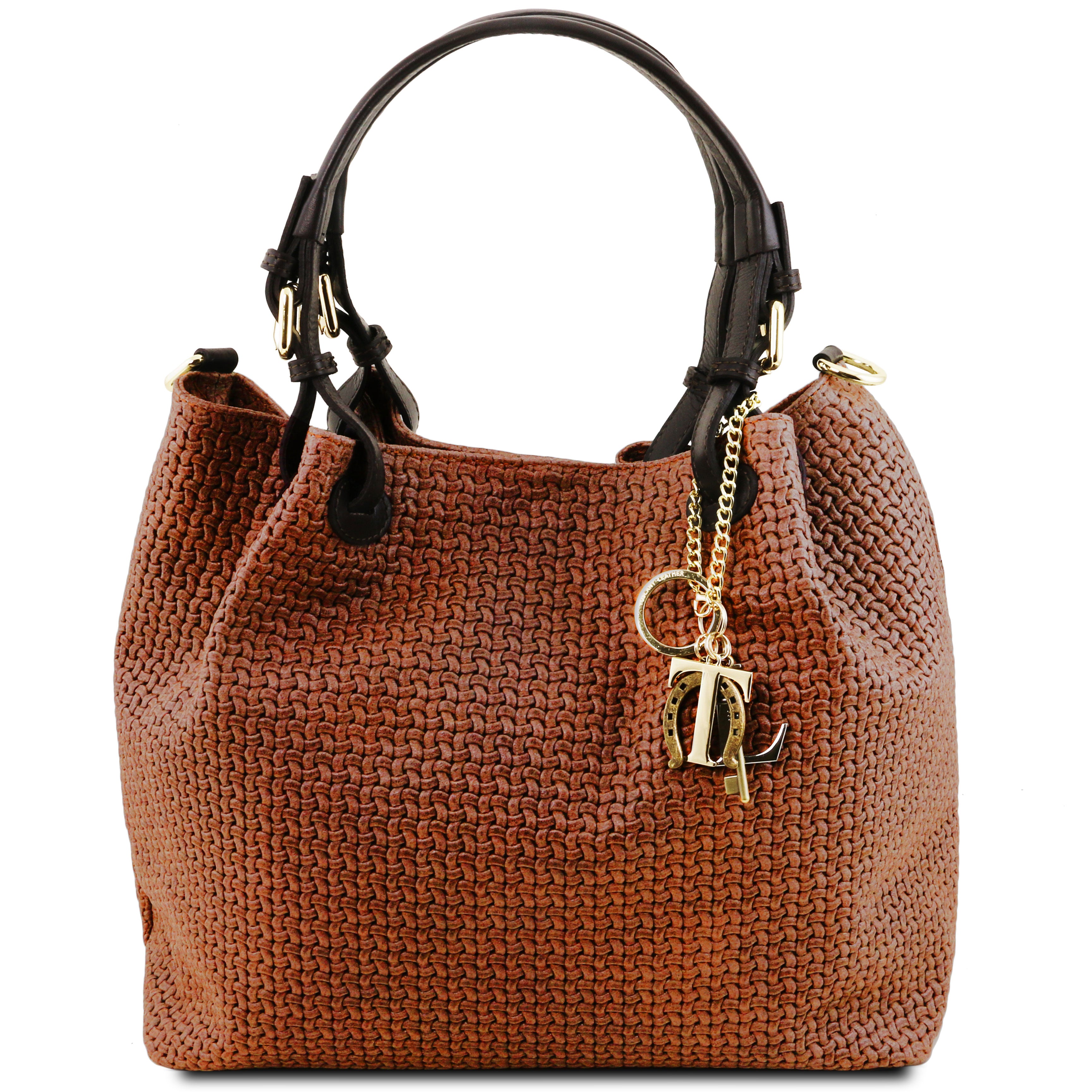 Lord Jim  KEYLUCK TL141573 Woven Printed Leather Shopping bag