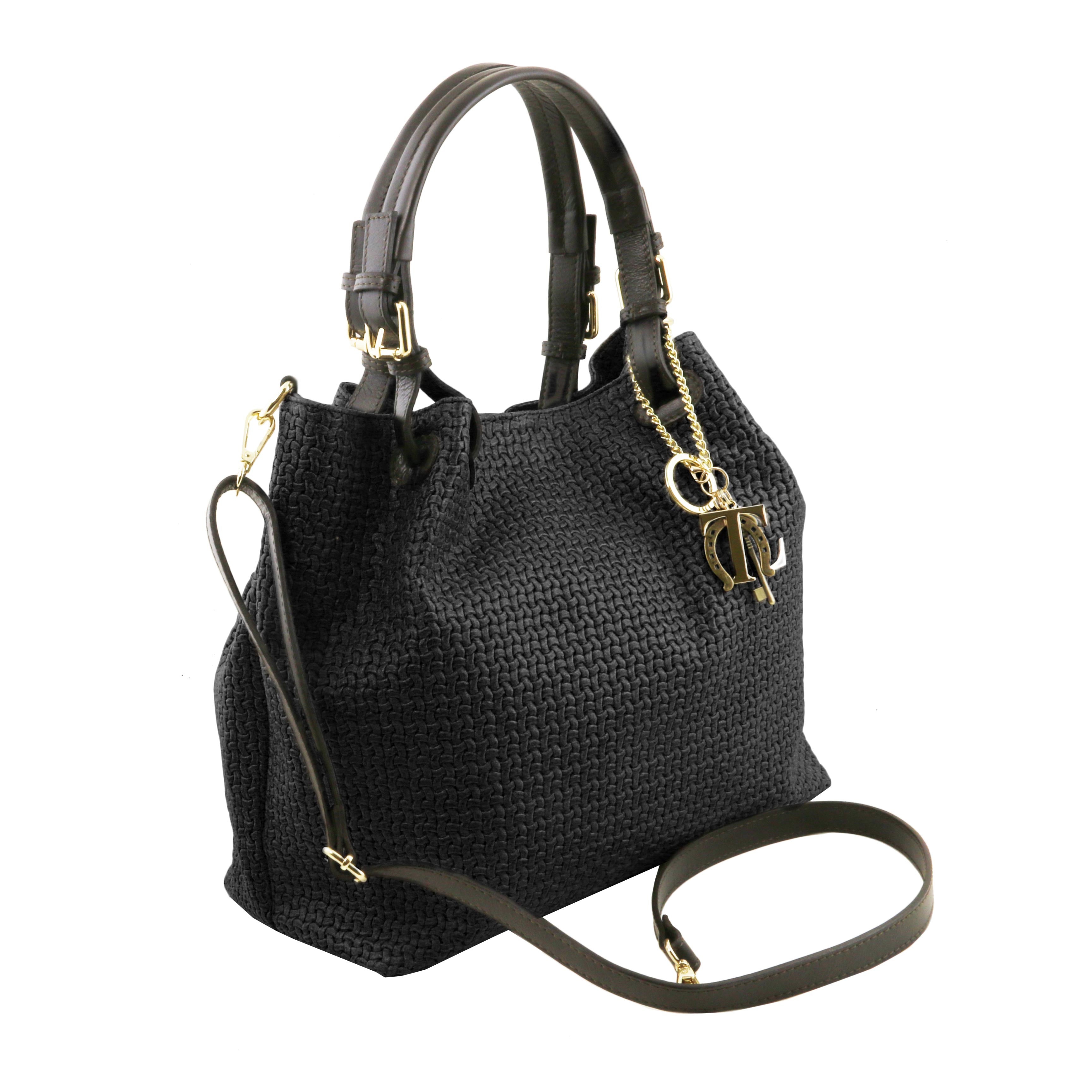 Lord Jim  KEYLUCK TL141573 Woven Printed Leather Shopping bag
