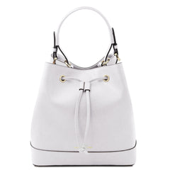 MINERVA LJ142145 Leather Bucket bag