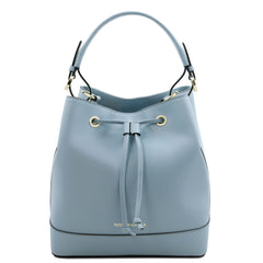 MINERVA LJ142145 Leather Bucket bag