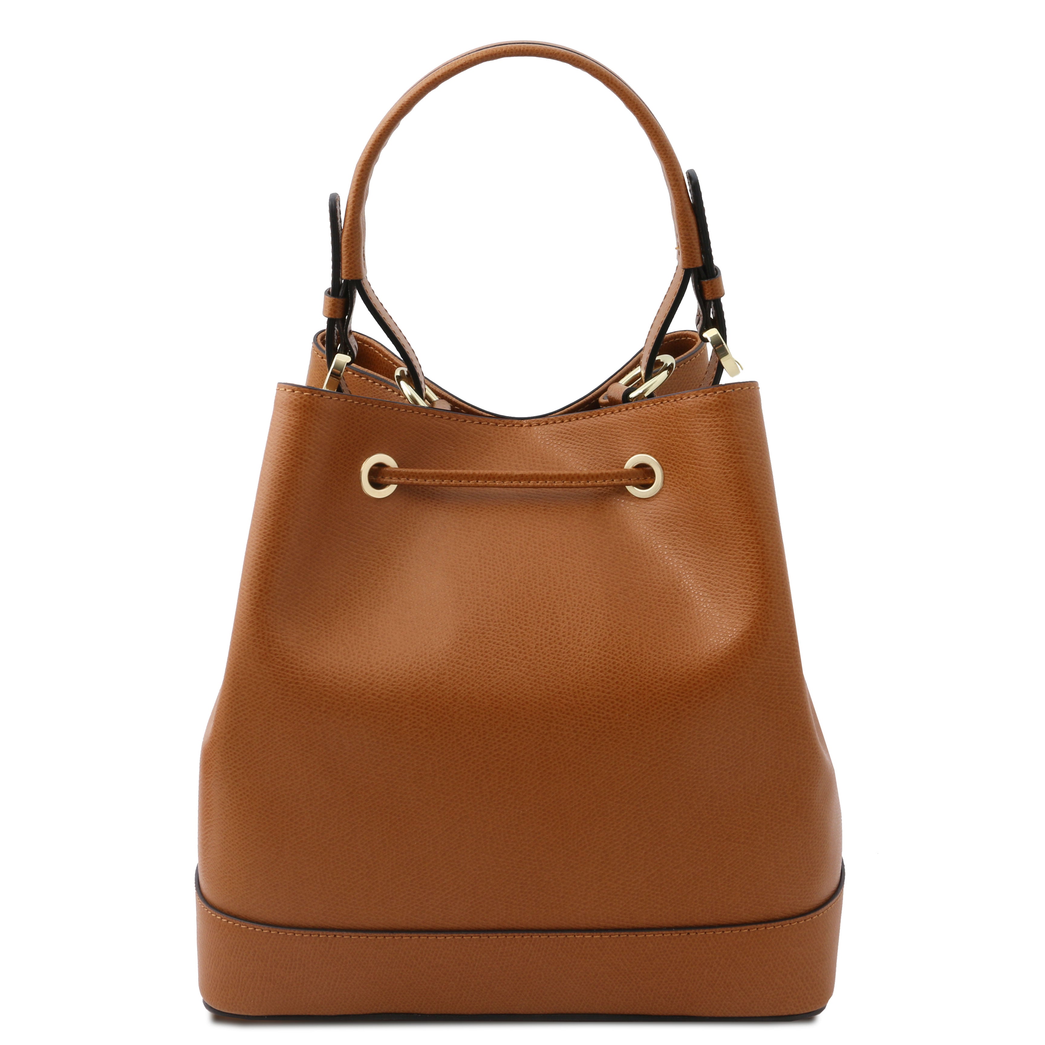 MINERVA LJ142145 Leather Bucket bag