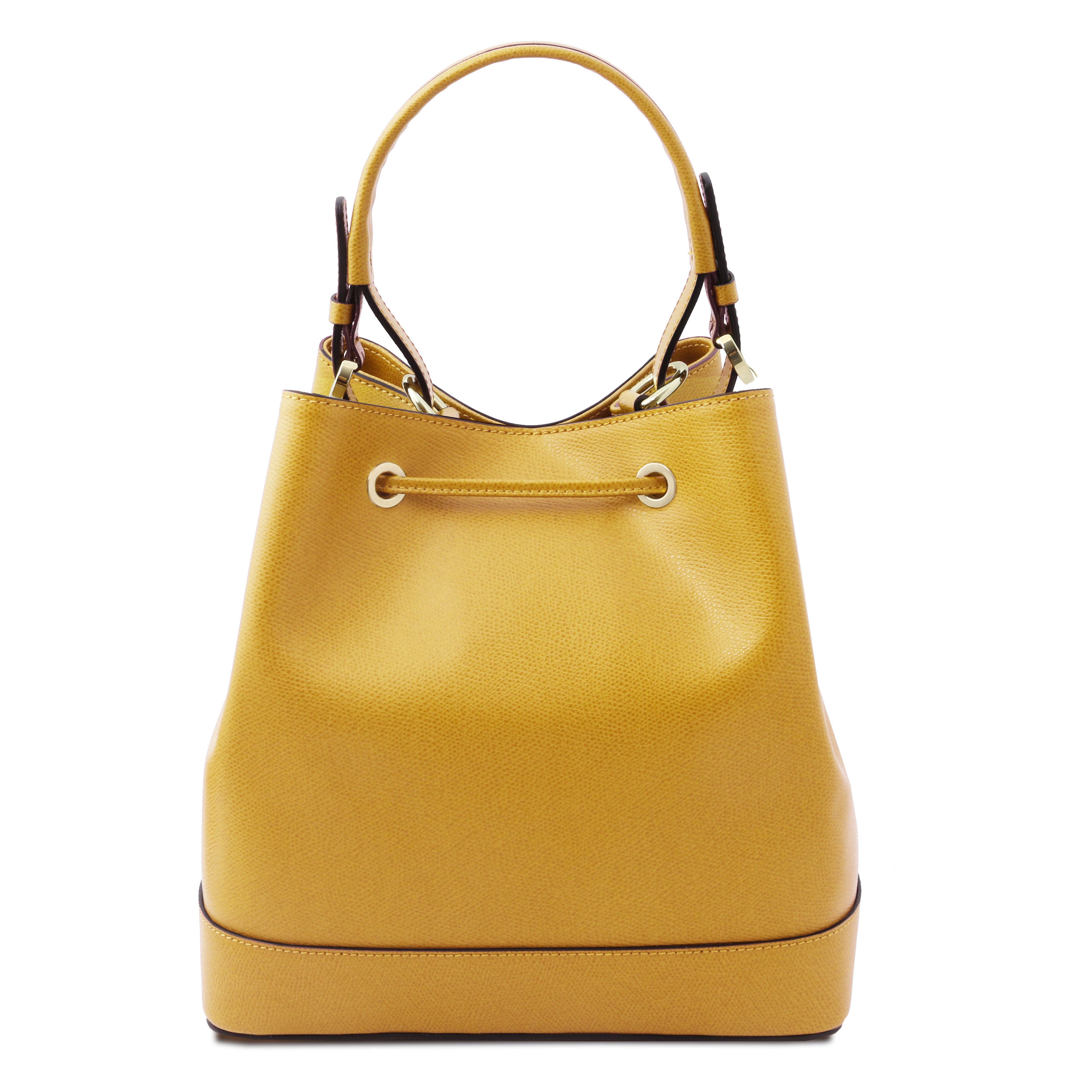 MINERVA LJ142145 Leather Bucket bag