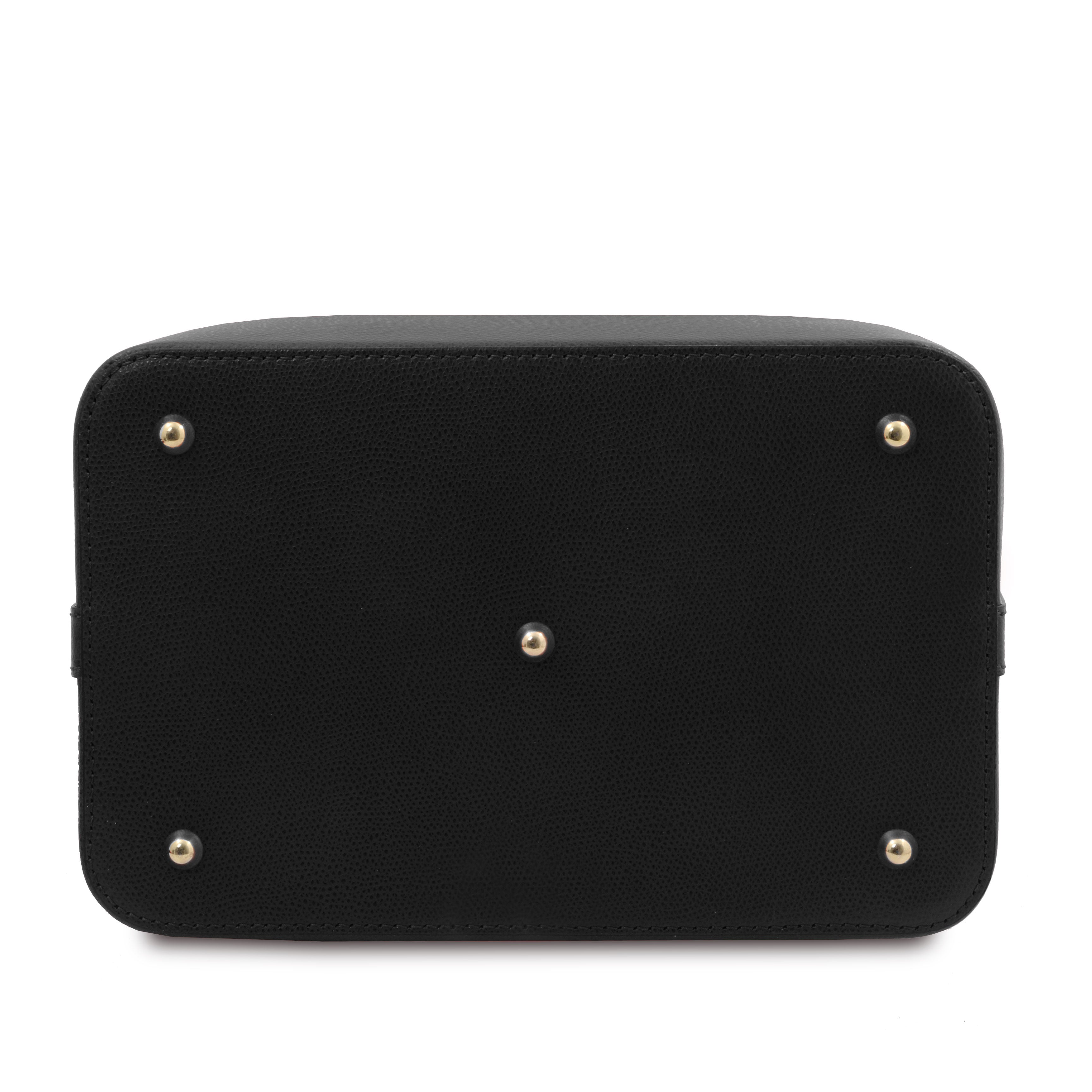 MINERVA LJ142145 Leather Bucket bag