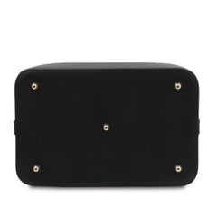 MINERVA LJ142145 Leather Bucket bag