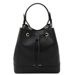 MINERVA LJ142145 Leather Bucket bag