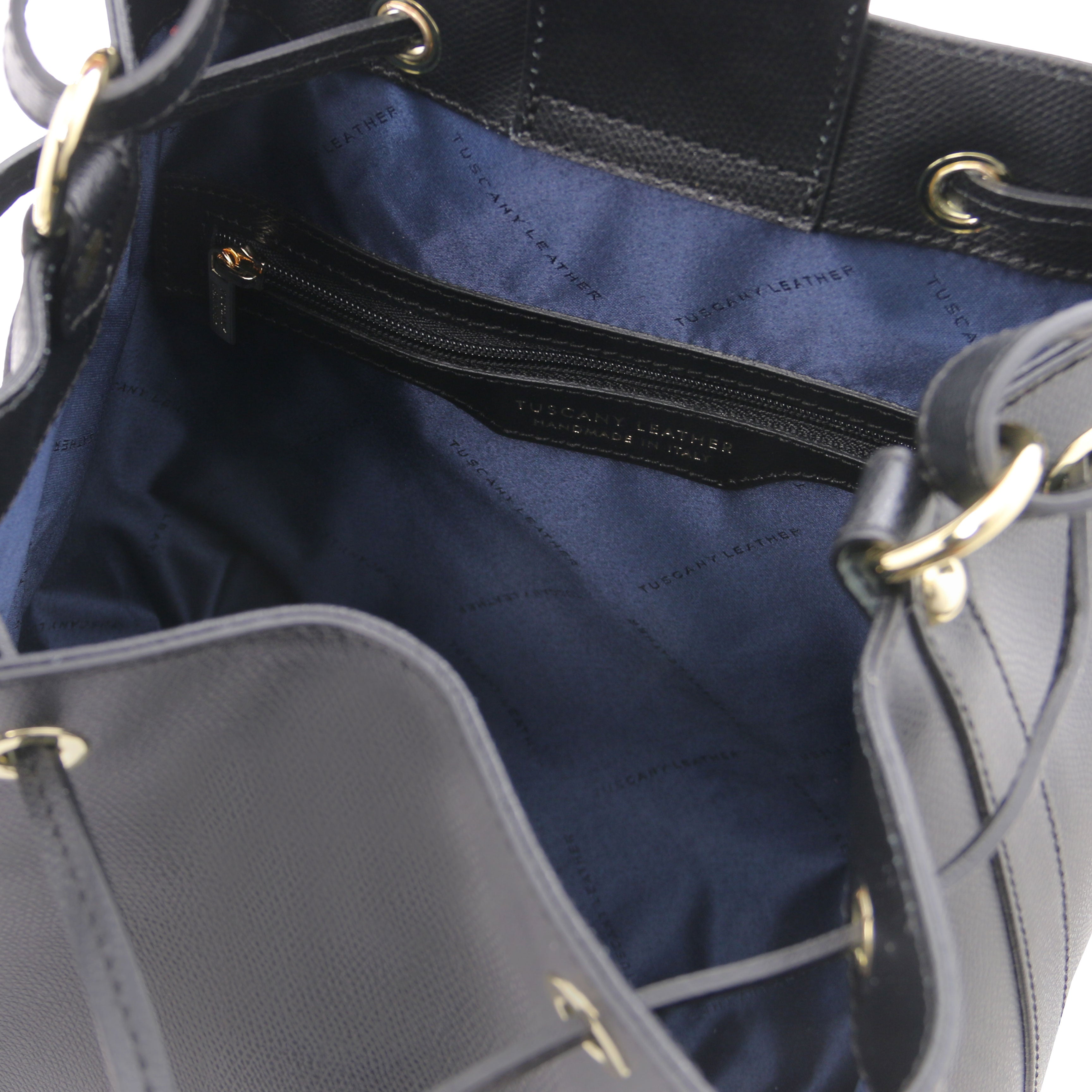 MINERVA LJ142145 Leather Bucket bag
