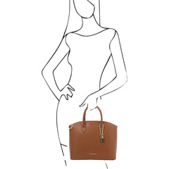 Lord Jim KEYLUCK TL142212 Leather Tote