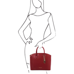 Lord Jim KEYLUCK TL142212 Leather Tote